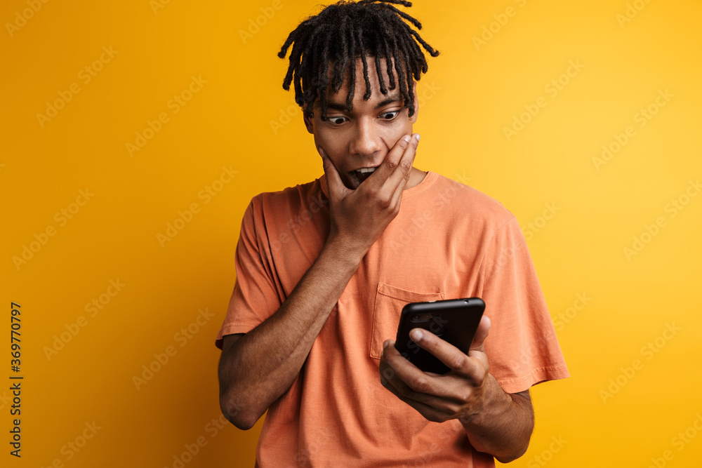 Portrait of a happy young afro american man Portrait of a happy young afro american man
