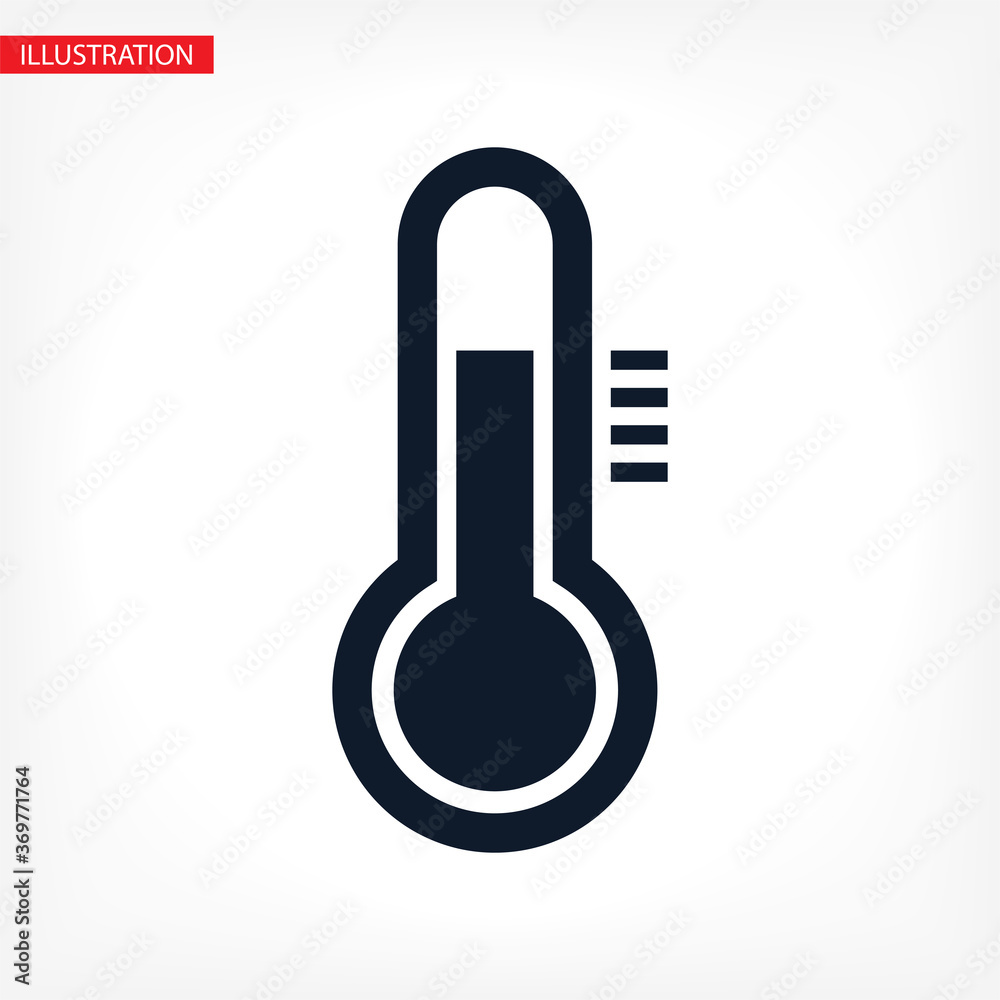 Thermometer vector Icon with measuring ruler. Simple Sign Of Temperature. vector Icon Measuring weather indicator element. Meteorology vector Icon climate control Thermometer vector Icon with measuring ruler. Simple Sign Of Temperature. vector Icon Measuring weather indicator element. Meteorology vector Icon climate control