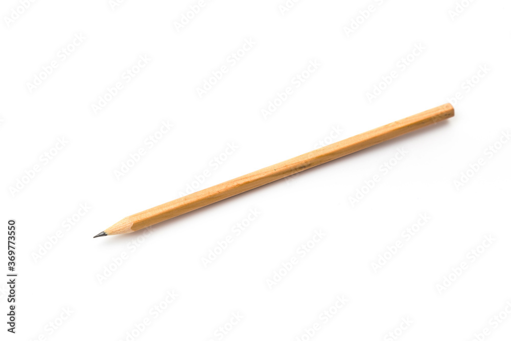 graphite pencil isolated on white background graphite pencil isolated on white background