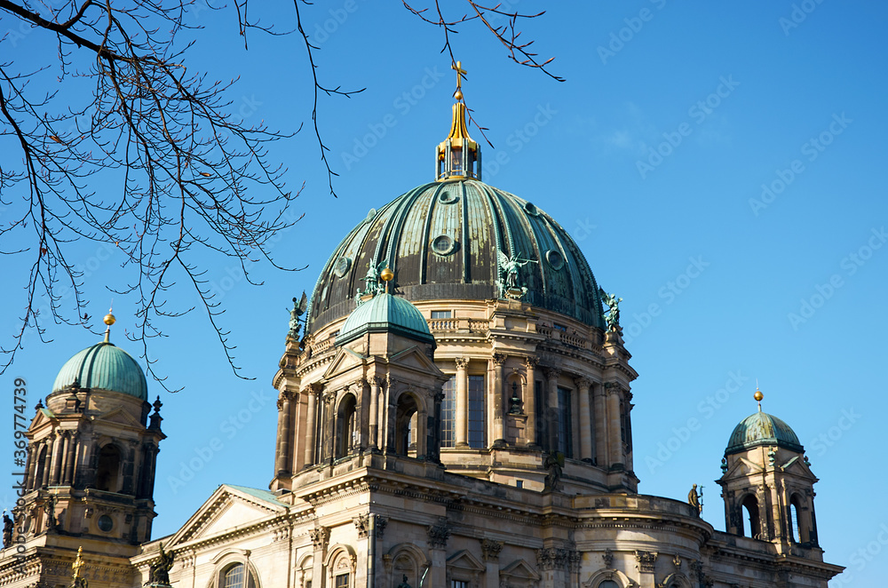 Germany. Berlin. Berlin Cathedral. February 16, 2018