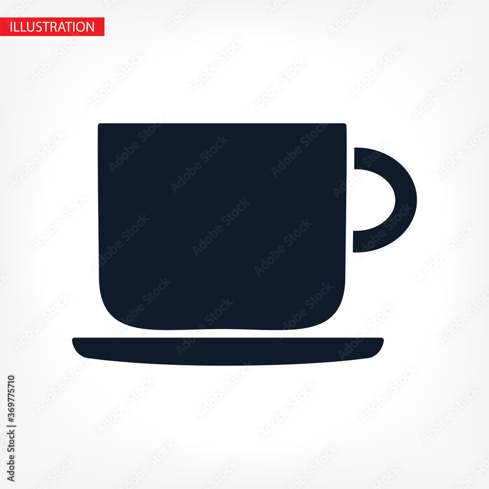 Cup with tea vector icon bag symbol icon vector illustration eps 10 on white background vector icon Cup with tea vector icon bag symbol icon vector illustration eps 10 on white background vector icon