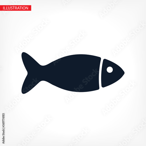 Fish vector icon isolated  aquarium fish silhouette illustration.vector icon Colorful cartoon vector icon flat aquarium fish icon for your design