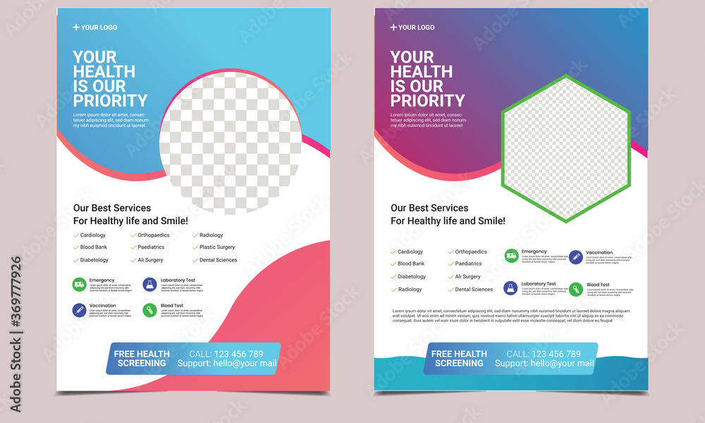 Medical Flyer Template Design Medical Flyer Template Design