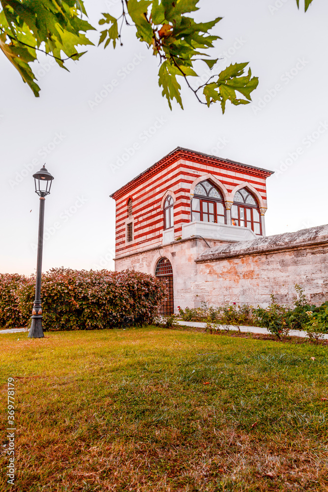 Naklejka premium Suleymaniye Mosque, located on the Third Hill of Istanbul