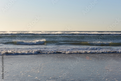 beach and waves photo