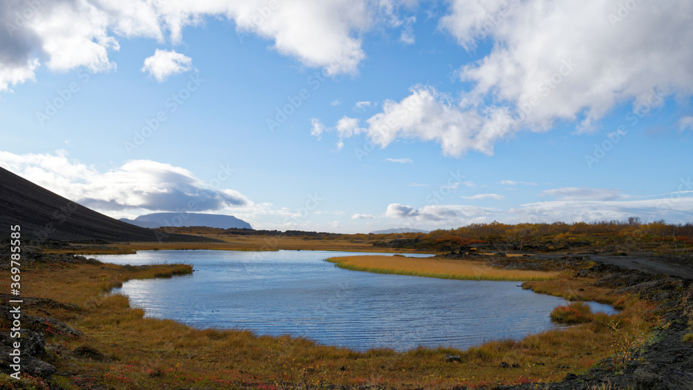 Hverfjall, Icelandic lake