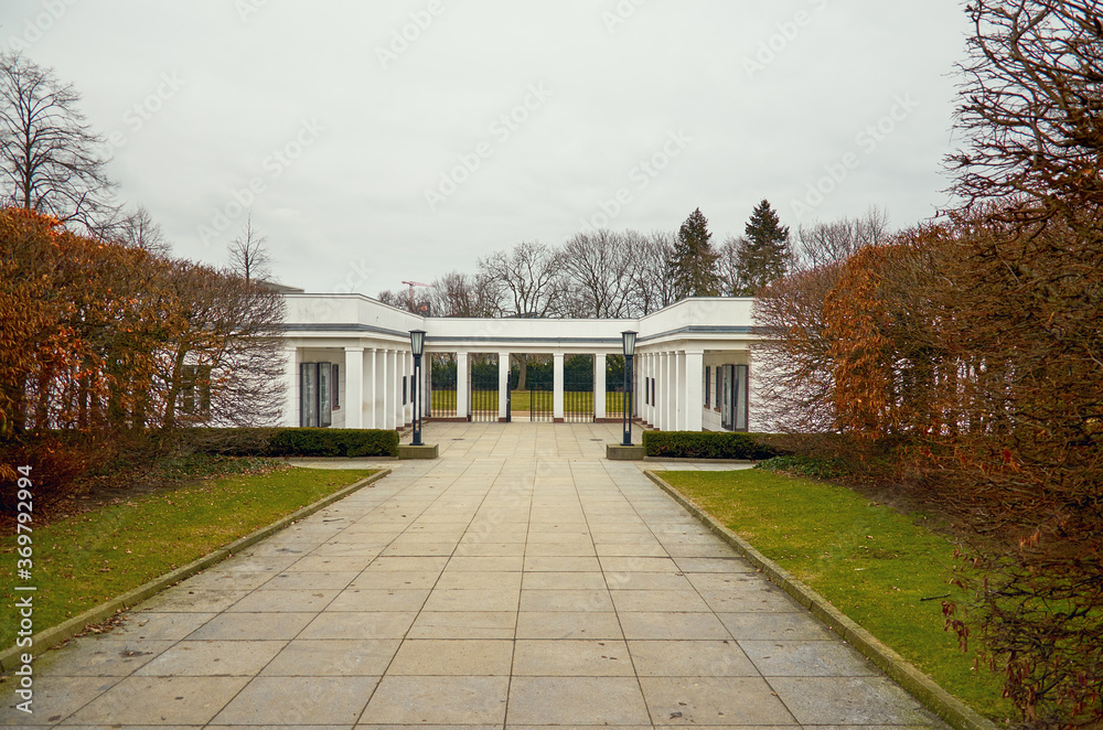 Germany. Berlin. Tiergarten is a park in the center of Berlin. February 17, 2018
