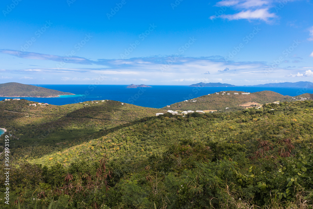 View of Saint Thomas, U.S. Virgin Islands, Caribbean