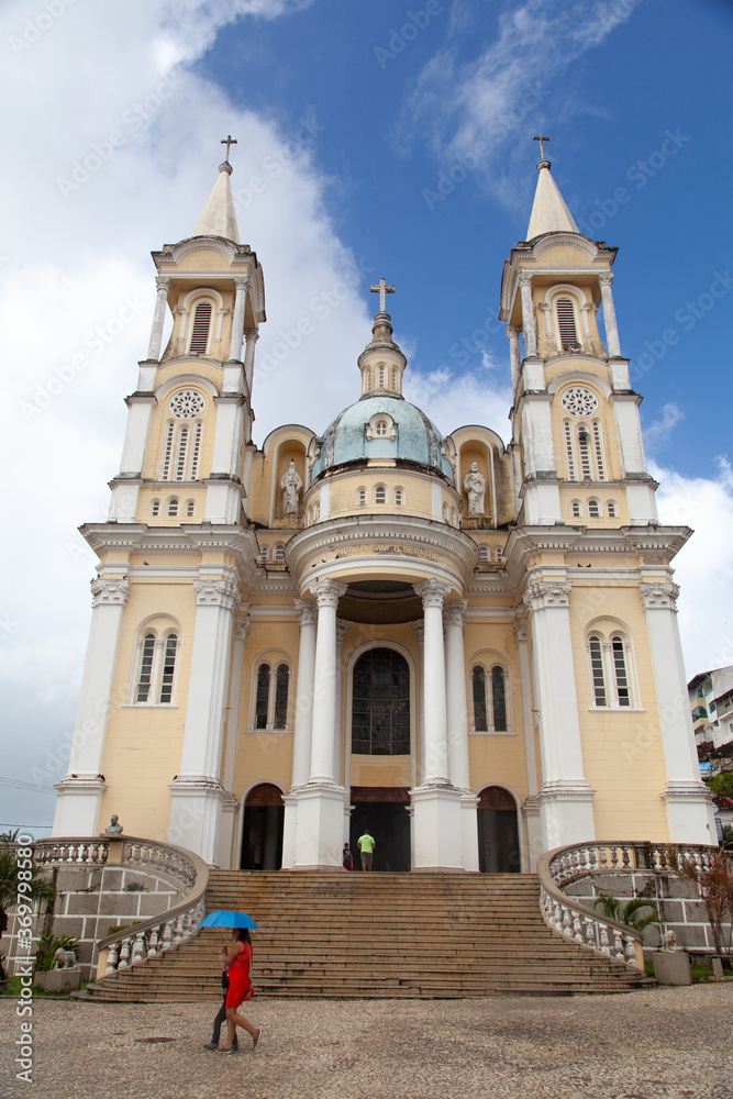 Catholic church of Ilheus city, Bahia, Brazil