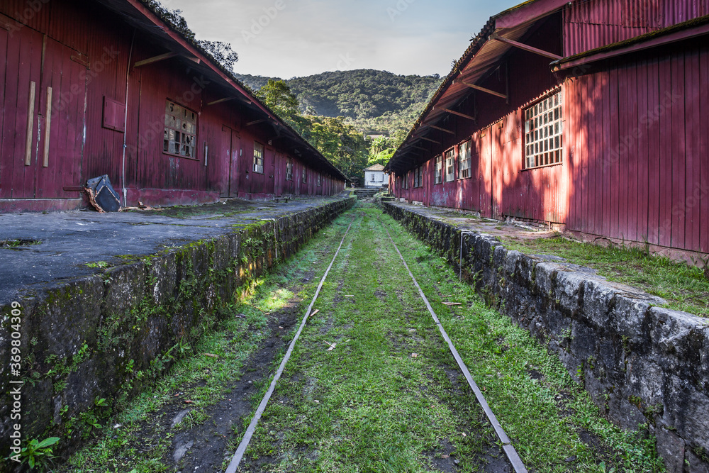 Train maintenance workshop in Paranapiacaba - SP - Brazil Train maintenance workshop in Paranapiacaba - SP - Brazil