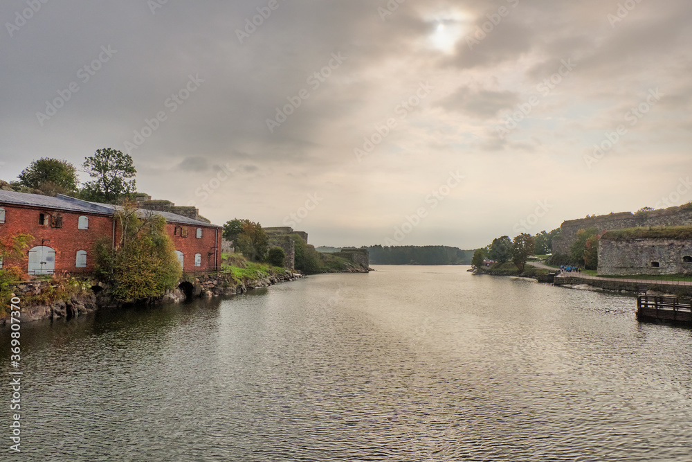 Finland. Helsinki. The territory of the fortress Sveaborg in Helsinki. September 16, 2018