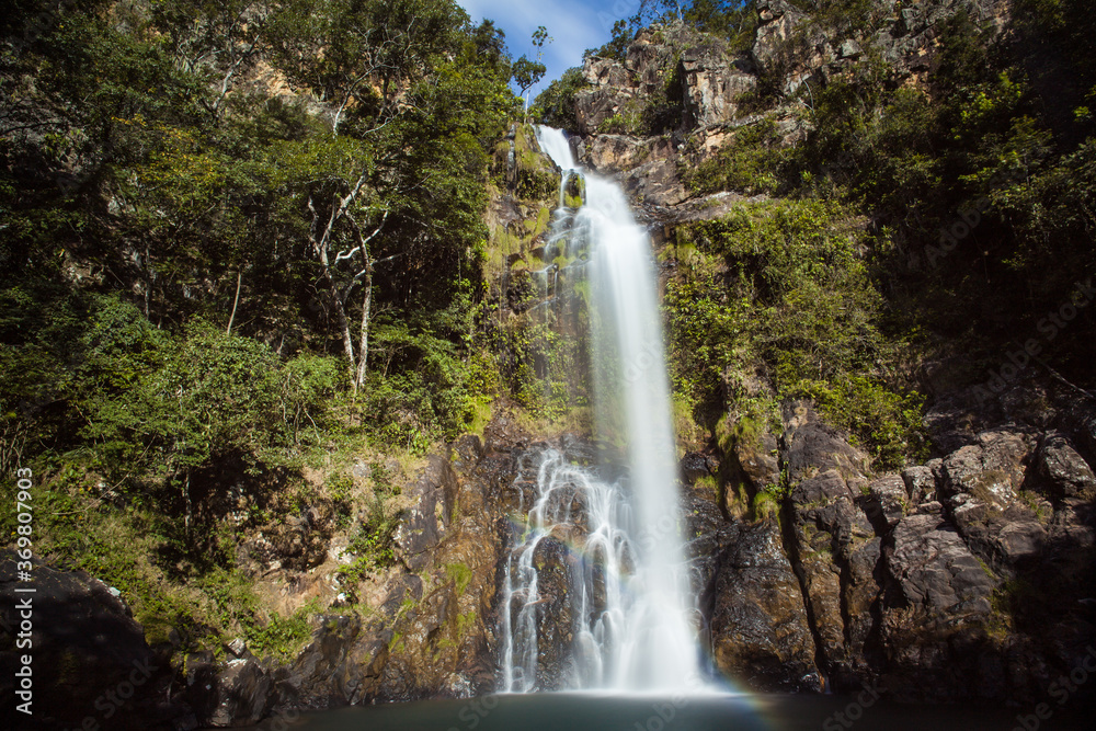 Fototapeta premium Serra Azul Waterfall - Nobres - Mato Grosso - Brazil