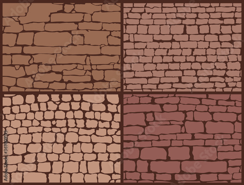 Stone masonry set