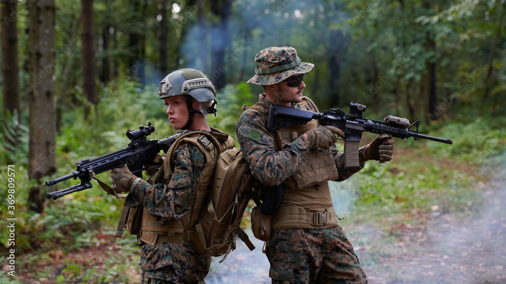 Soldier Woman as a Team Leader Soldier Woman as a Team Leader