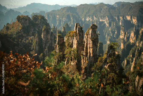 Zhangjiajie National Forest Park mountains, Hunan, China