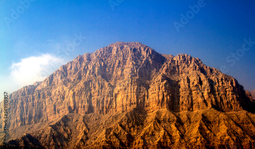 Beautiful Mountain Ras Al Khaima near Oman border, UAE photo
