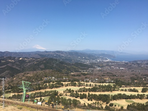 aerial view of the city