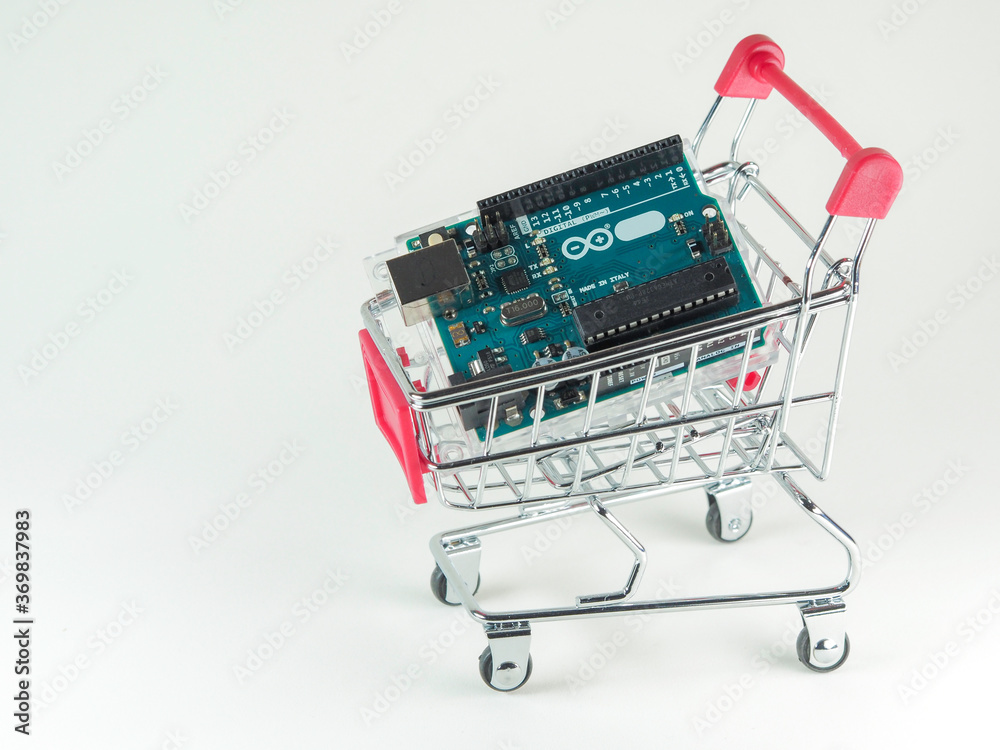 Arduino control board Stock Photo | Adobe Stock