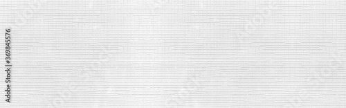 Panorama of  White cotton stripes texture and seamless background