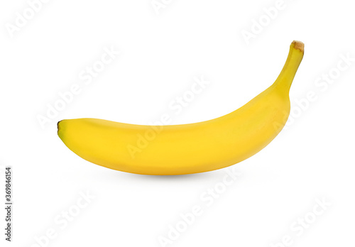 Banana isolated on white background.