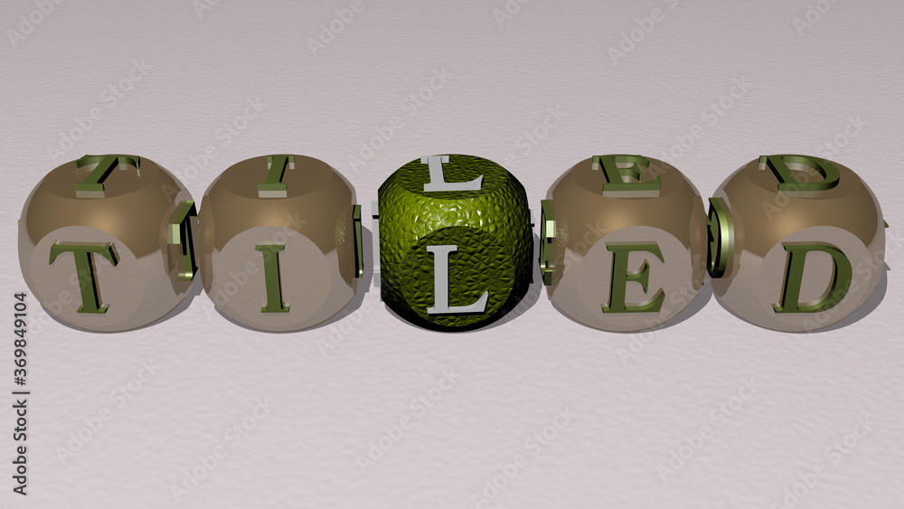 TILED combined by dice letters and color crossing for the related meanings of the concept. background and abstract TILED combined by dice letters and color crossing for the related meanings of the concept. background and abstract