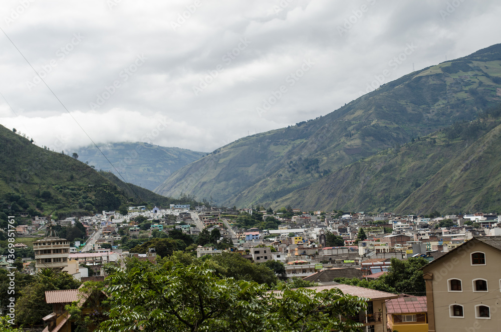 South American cityscape