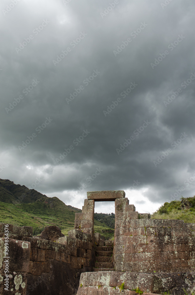 Inca scenery and architecture Inca scenery and architecture