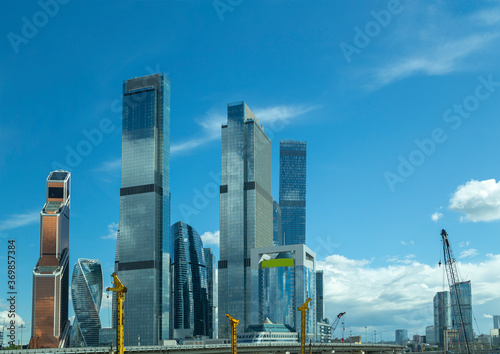Skyscrapers International Business Center (City), Moscow, Russia