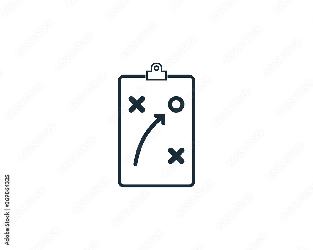 Planning Strategy Clipboard Icon Vector Logo Template Illustration Design Planning Strategy Clipboard Icon Vector Logo Template Illustration Design