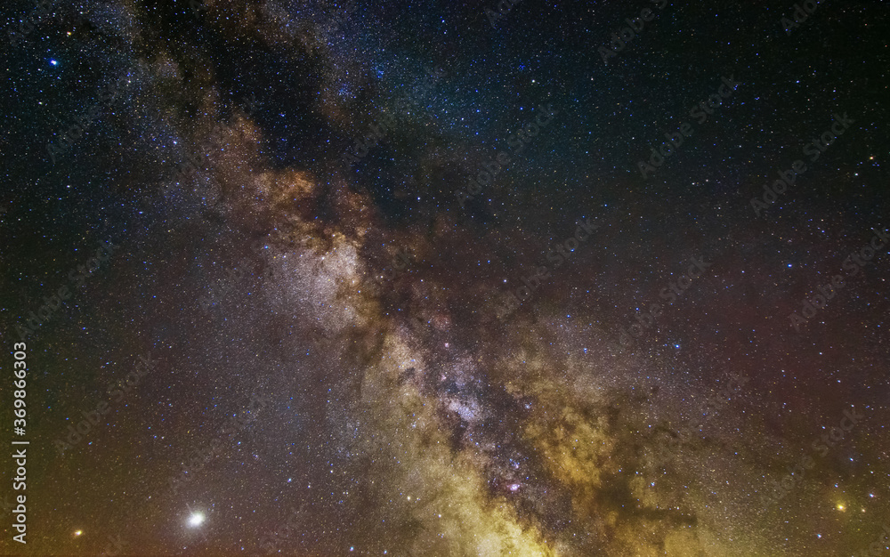 Milky Way Galaxy Under Pristine Skies