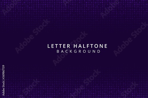 Abstract purple halftone background wallpaper. yellow orange pink dot backdrop