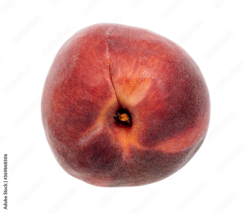 Fresh raw peach fruit, isolated on white background. Fresh raw peach fruit, isolated on white background.