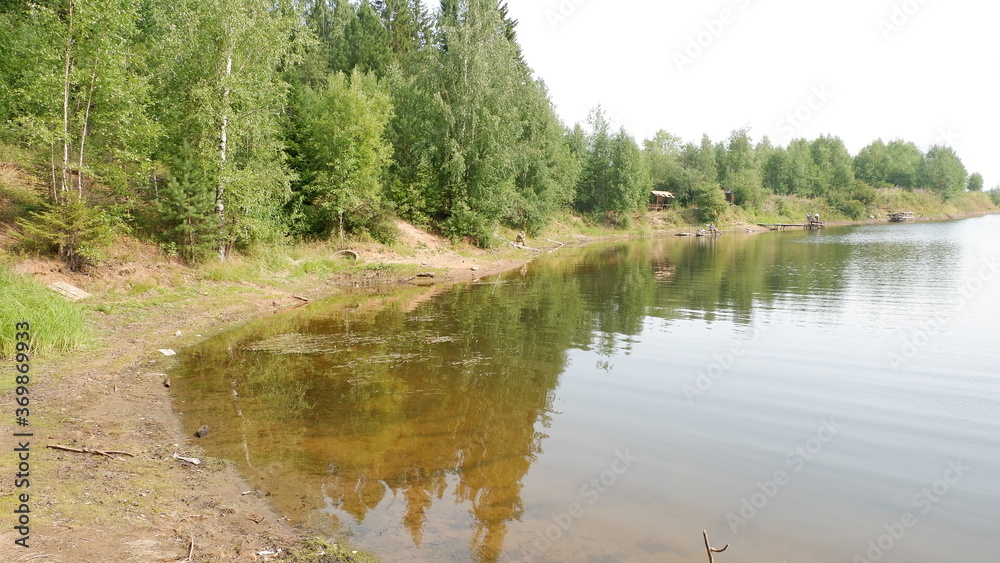 lake in the forest lake in the forest