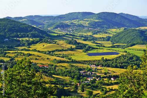 Landscape with village