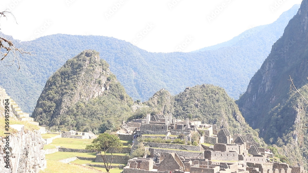 The icon of Inca civilization, Machu Picchu.