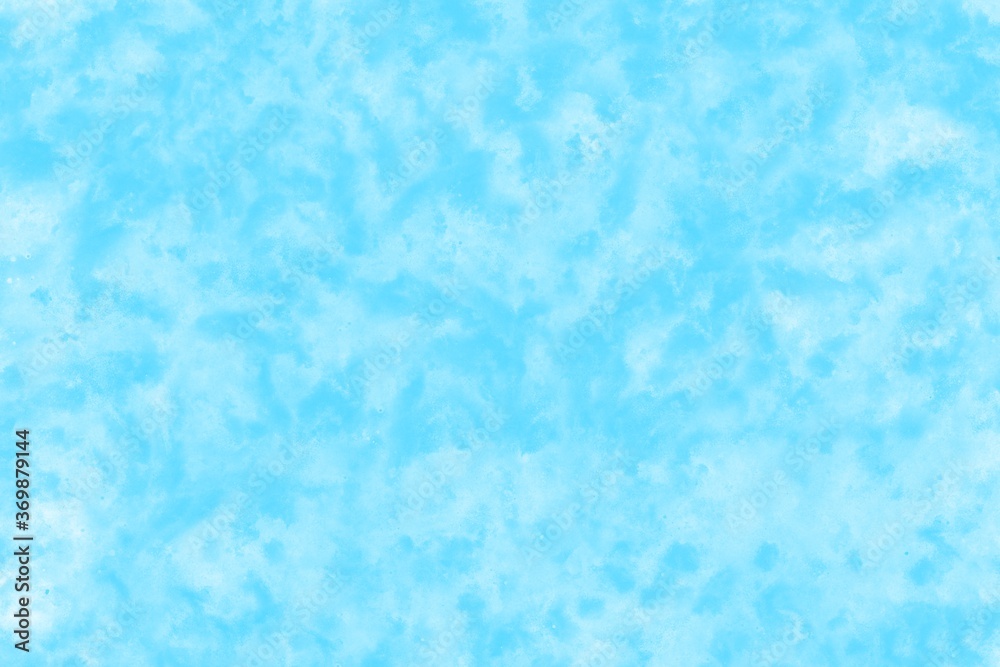 Light pastel color background illustration. Wallpaper texture, blue