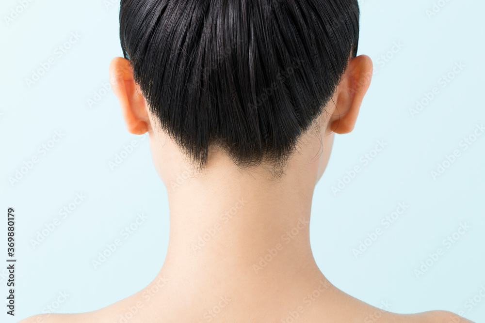 女性の後ろ姿 Stock 写真 | Adobe Stock