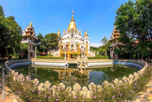 Landscape photo: Buu Long pagoda (Viet Nam) 