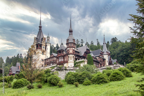 Schloss Peles, Sinaja, Karpaten, Rumänien