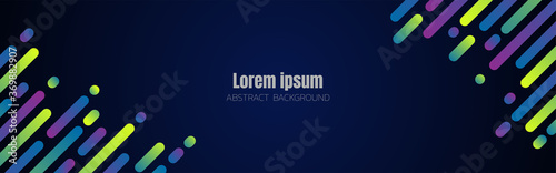 colorful liquid shape geometric abstract, minimalistic background, space banner, template for website, flat vector graphic design
