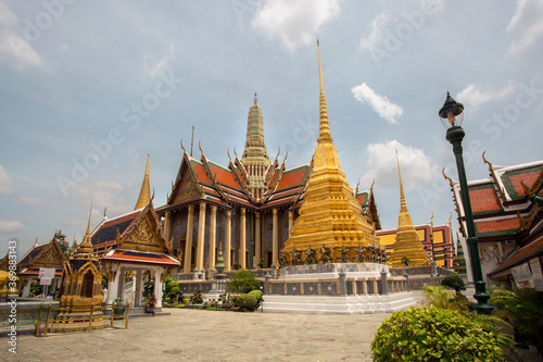 Bangkok, Thailand, Thursday, 6th Sihakom, 2020: Devils Protect the Grand Palace or Wat Phra Kaew, Wat Phra Si Ratanasadaram. © prasit2512
