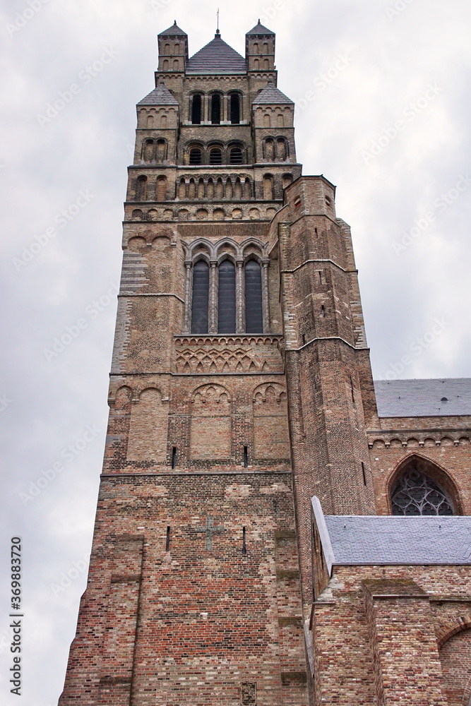 St. Salvator's Cathedral in historical centre town of Bruges, Belgium. St. Salvator's Cathedral in historical centre town of Bruges, Belgium.