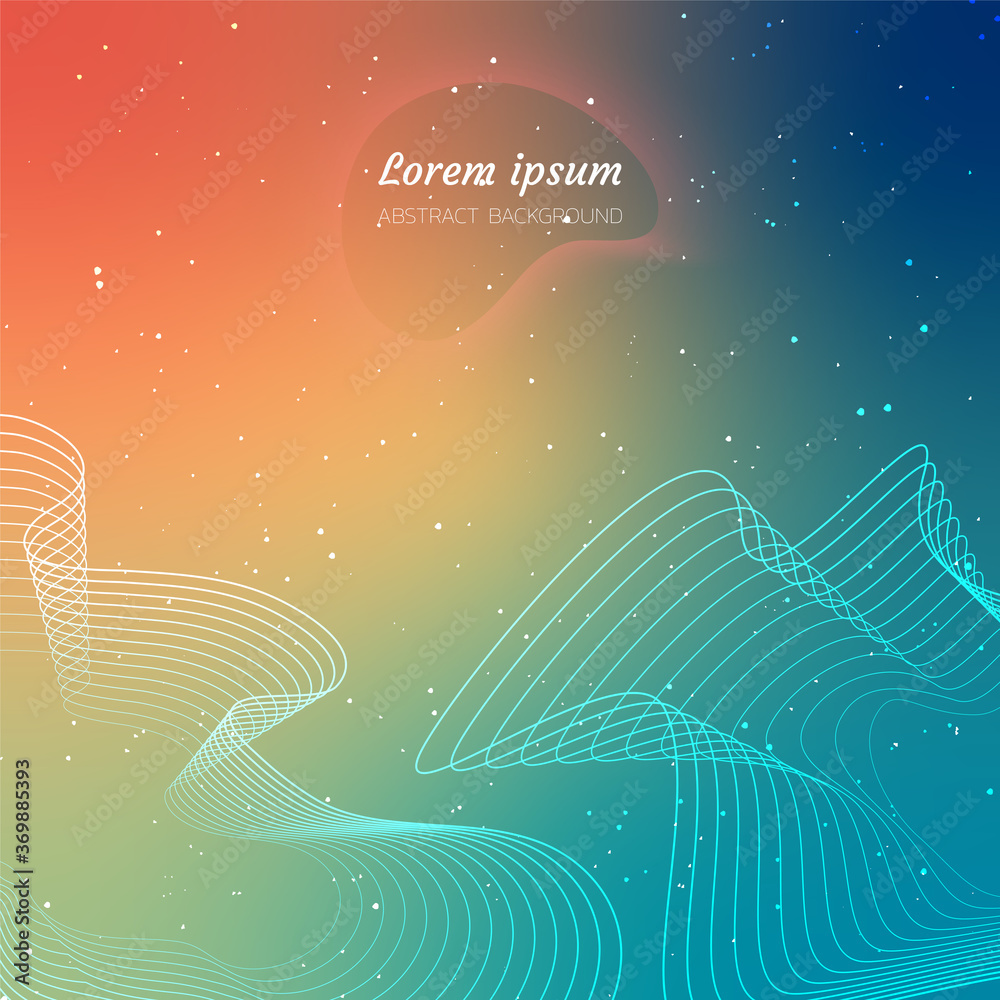dynamic linear wave background, geometric abstract, colorful pastel, minimalistic style, space wallpaper, template for website cover poster banner brochure, flat vector graphic design Stock Vector | Adobe Stock dynamic linear wave background, geometric abstract, colorful pastel, minimalistic style, space wallpaper, template for website cover poster banner brochure, flat vector graphic design Stock Vector | Adobe Stock