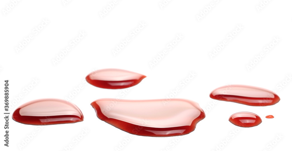 Red wine puddle isolated on white background Red wine puddle isolated on white background