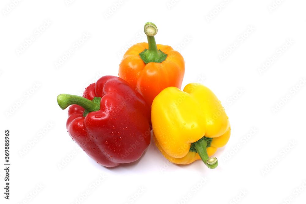 red and yellow peppers red and yellow peppers