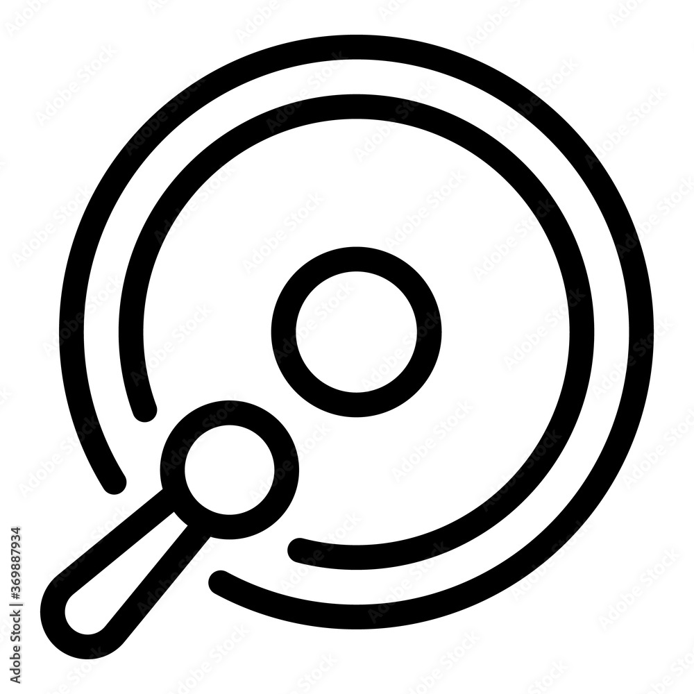 Greco-roman wrestling gong icon. Outline greco-roman wrestling gong vector icon for web design isolated on white background Greco-roman wrestling gong icon. Outline greco-roman wrestling gong vector icon for web design isolated on white background