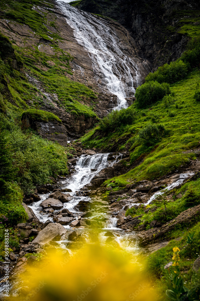 Wasserfall des Sousbach im Soustal