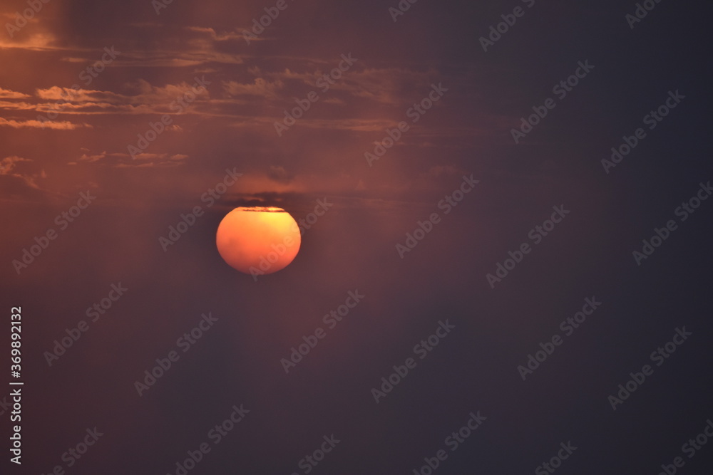 Beauty of nature in nainital sunset Beauty of nature in nainital sunset
