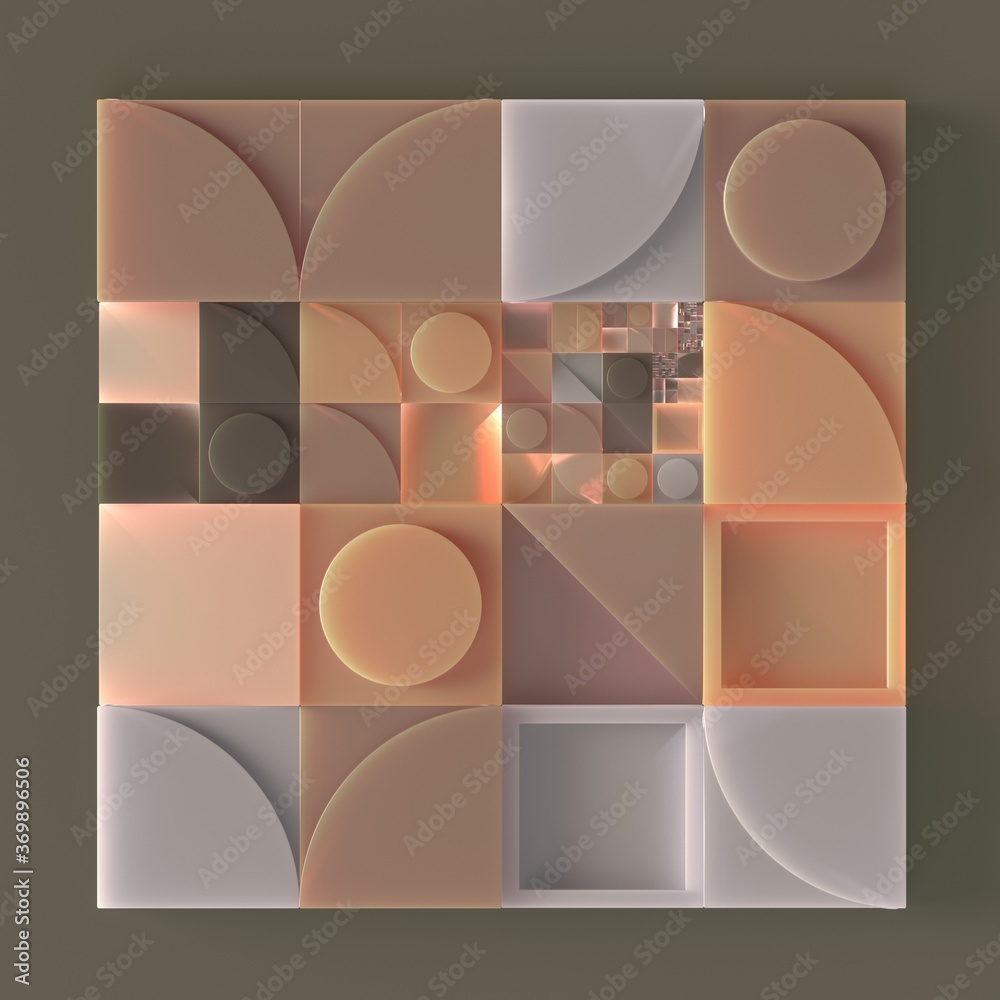 Abstract Grid Pattern