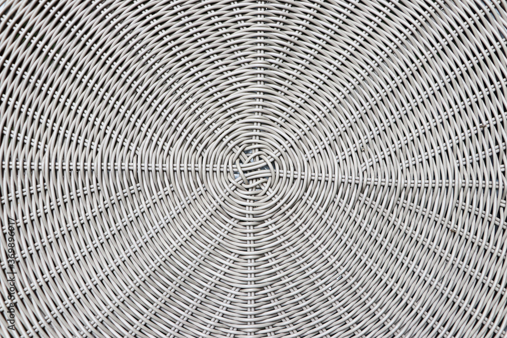 Closeup of rattan, Beautiful rattan texture surface , rattan pattern.